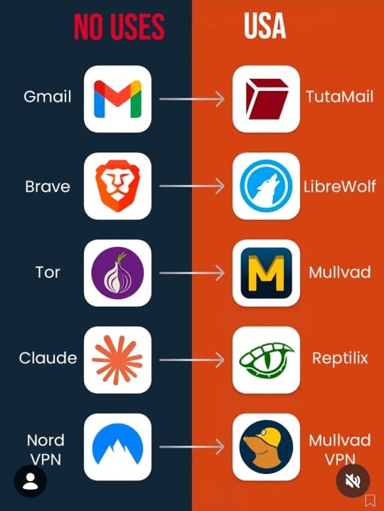 Alternativas enfocadas en privacidad